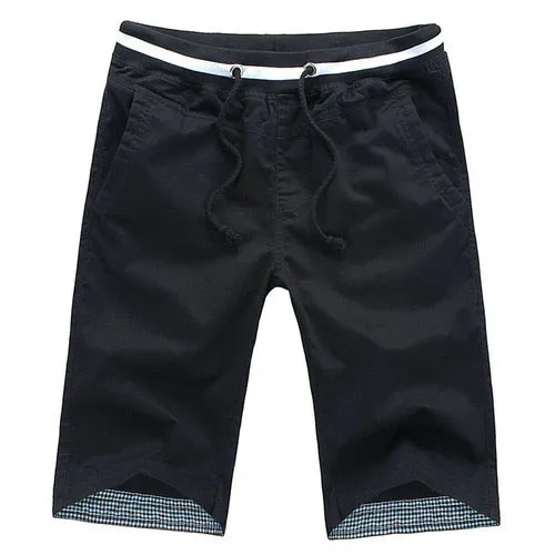 new arrivals cotton men shorts beach slim fit