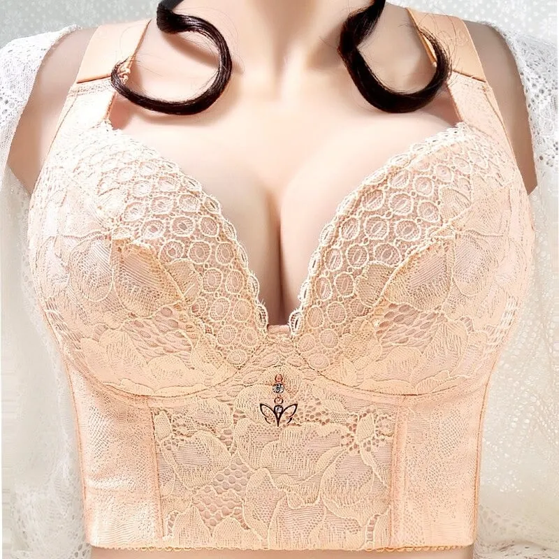 OCW Lace Wire Free Long Line Women Bras