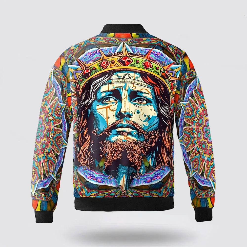 Personalized Name Christian Jesus Christ Bomber Jacket For Men Women