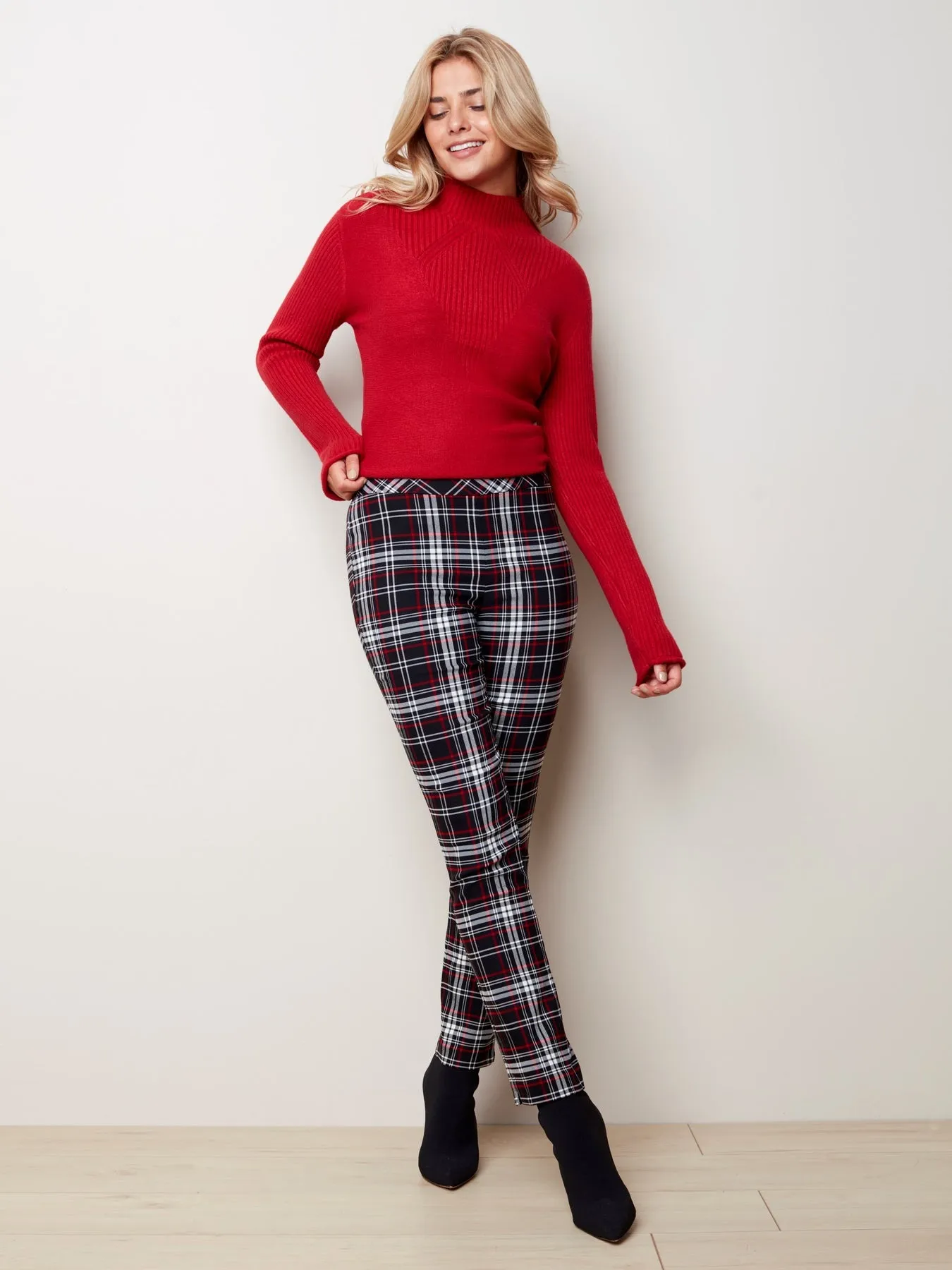 PLAID PANT