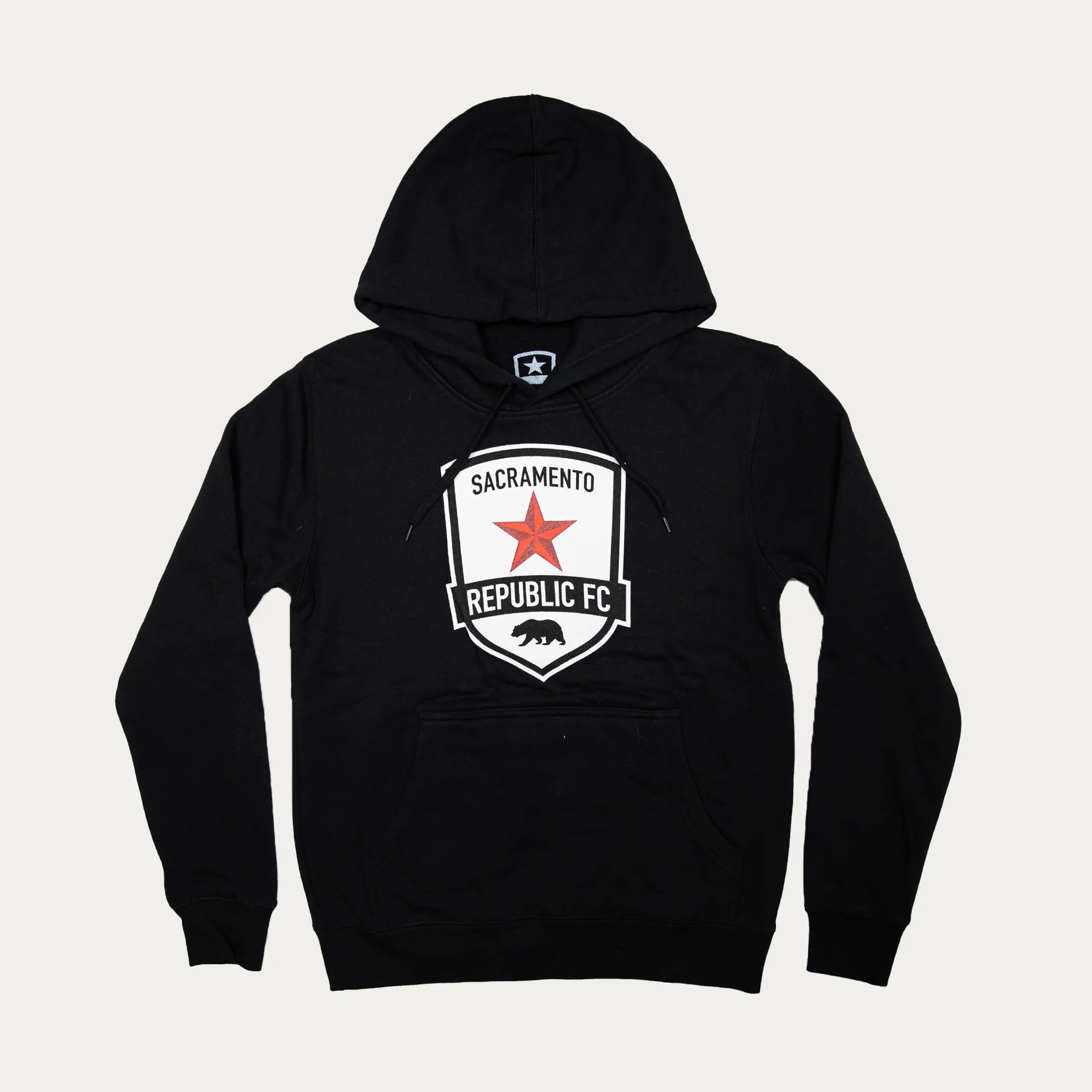 Primary Crest Hoodie in Black