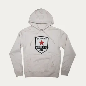 Primary Crest Hoodie in Bone