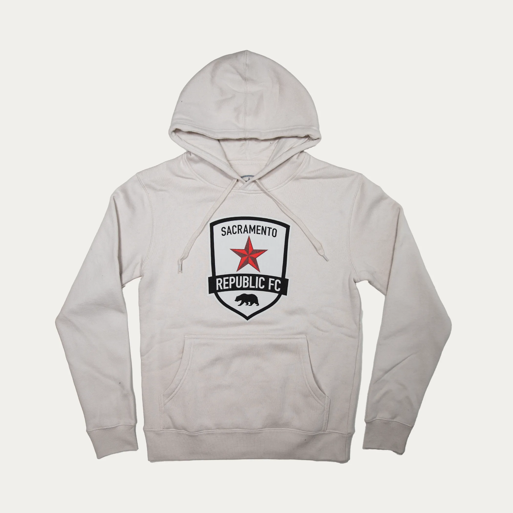 Primary Crest Hoodie in Bone