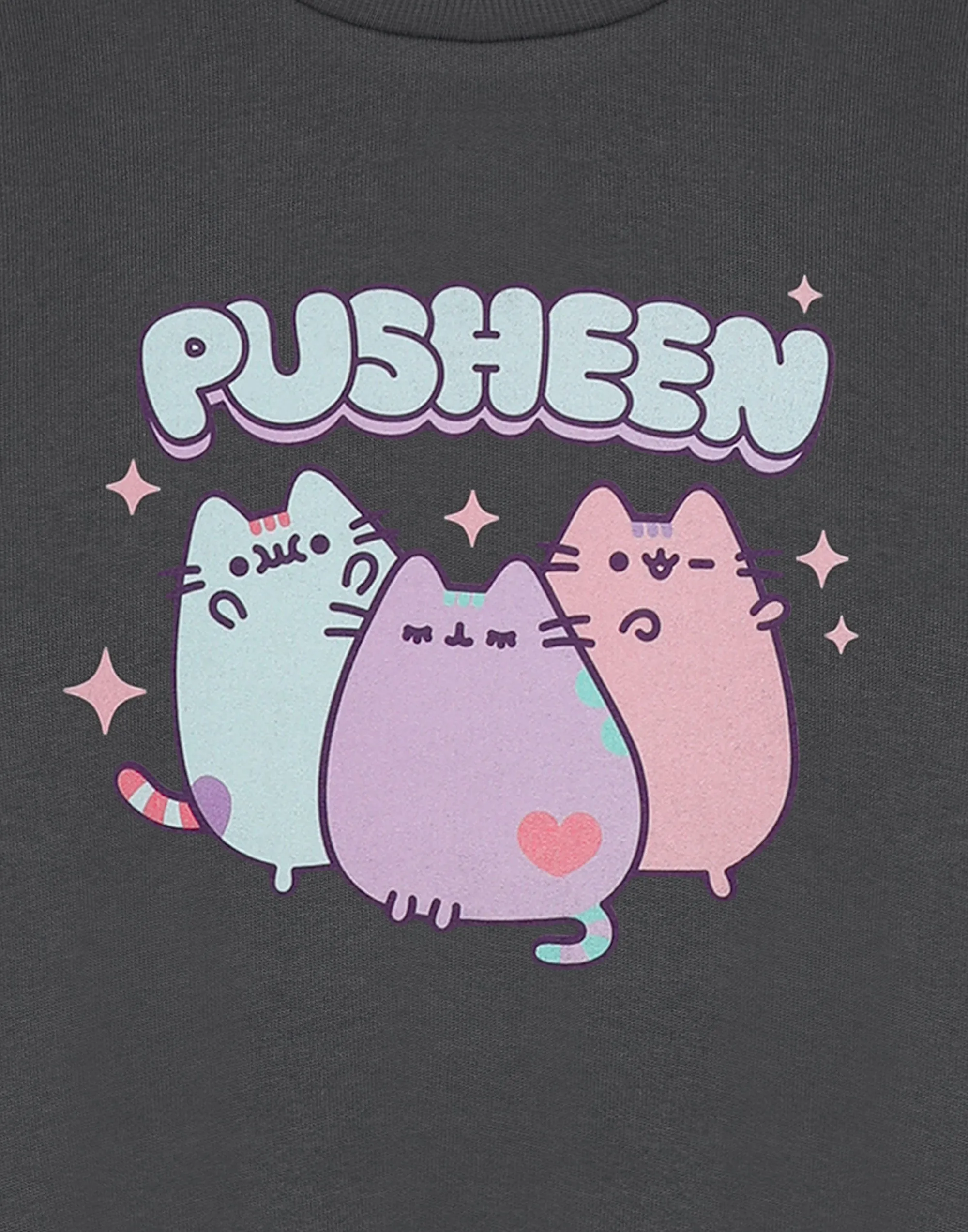 Pusheen Pastel Girls Grey Sweatshirt