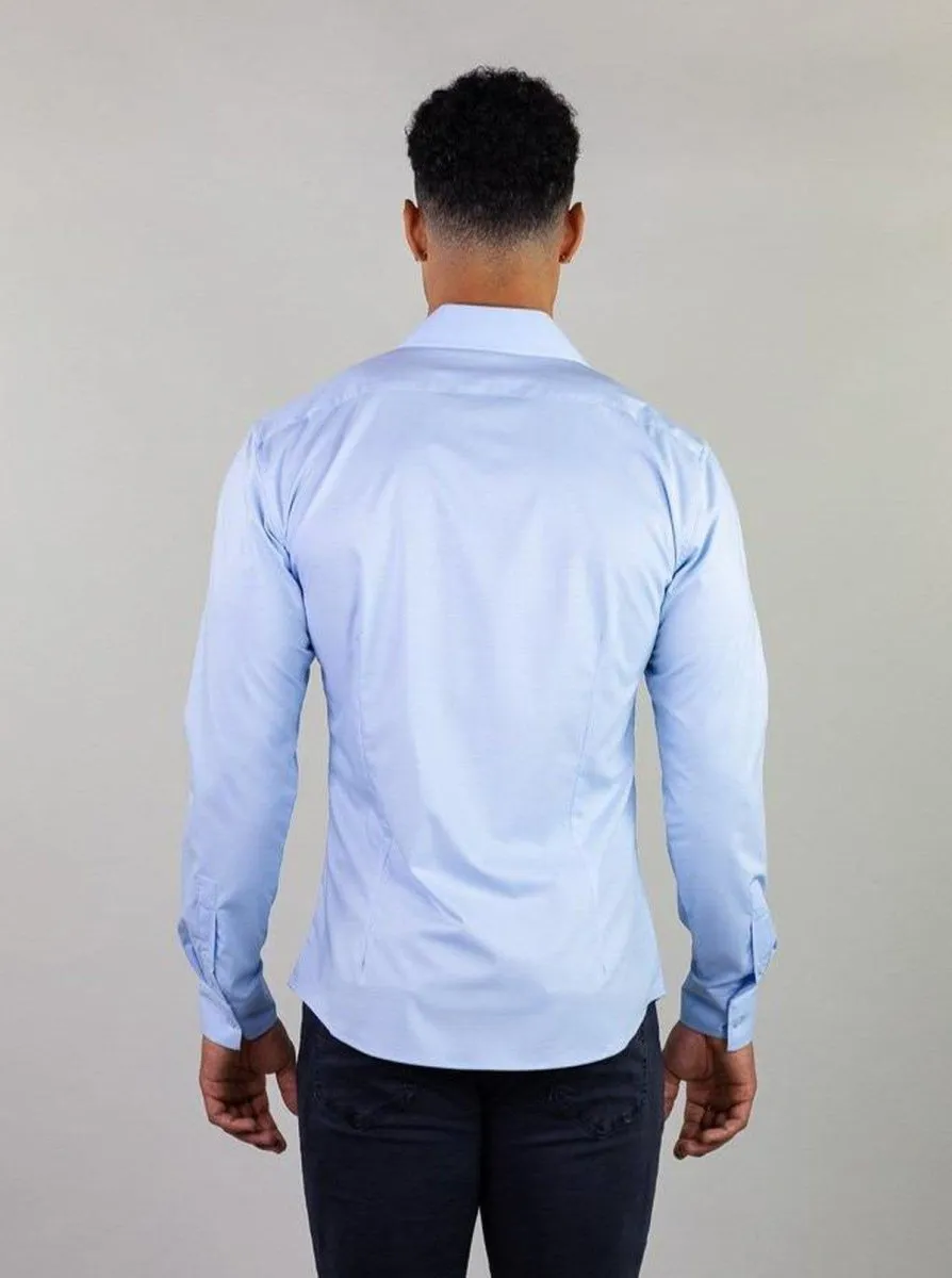 Return Sale - Performance Bamboo Dress Shirt - Sky Blue