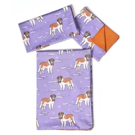 Saint Bernard Bedding Set - Duvet Cover & Pillow Case