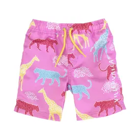 Savannah Surf Shorts in Blossom - 2 Left Size 4-6 & 8-10 years