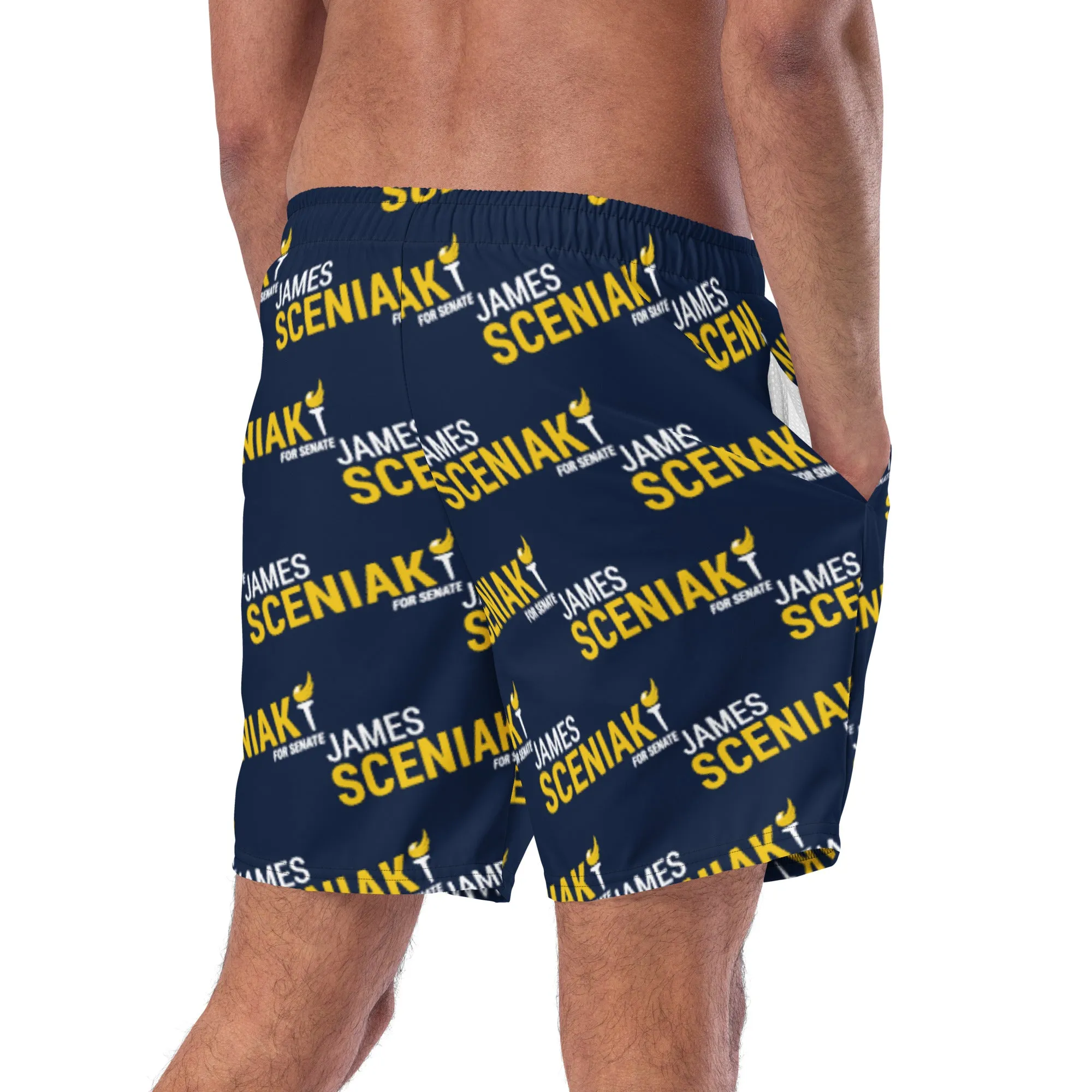 Sceniak for Senate Men's swim trunks