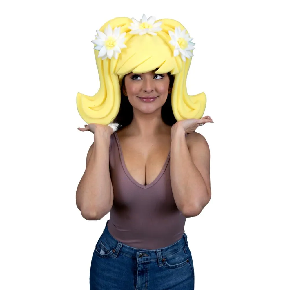 Simple Wig with Daisies