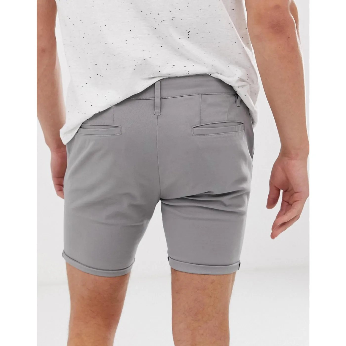 Smog Grey Chino Shorts