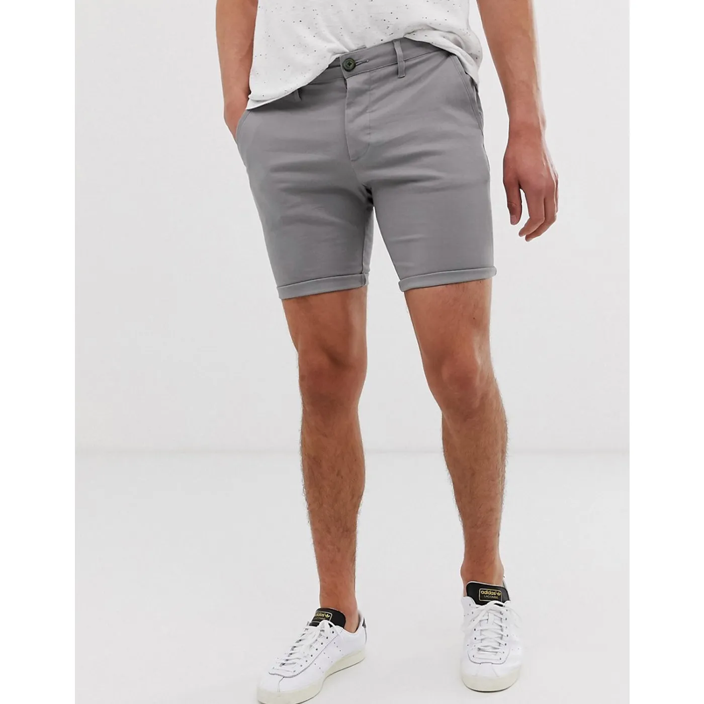 Smog Grey Chino Shorts