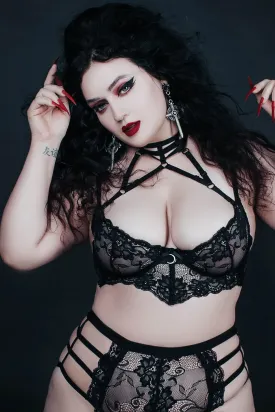 Tortured Souls Lace Bra [B]