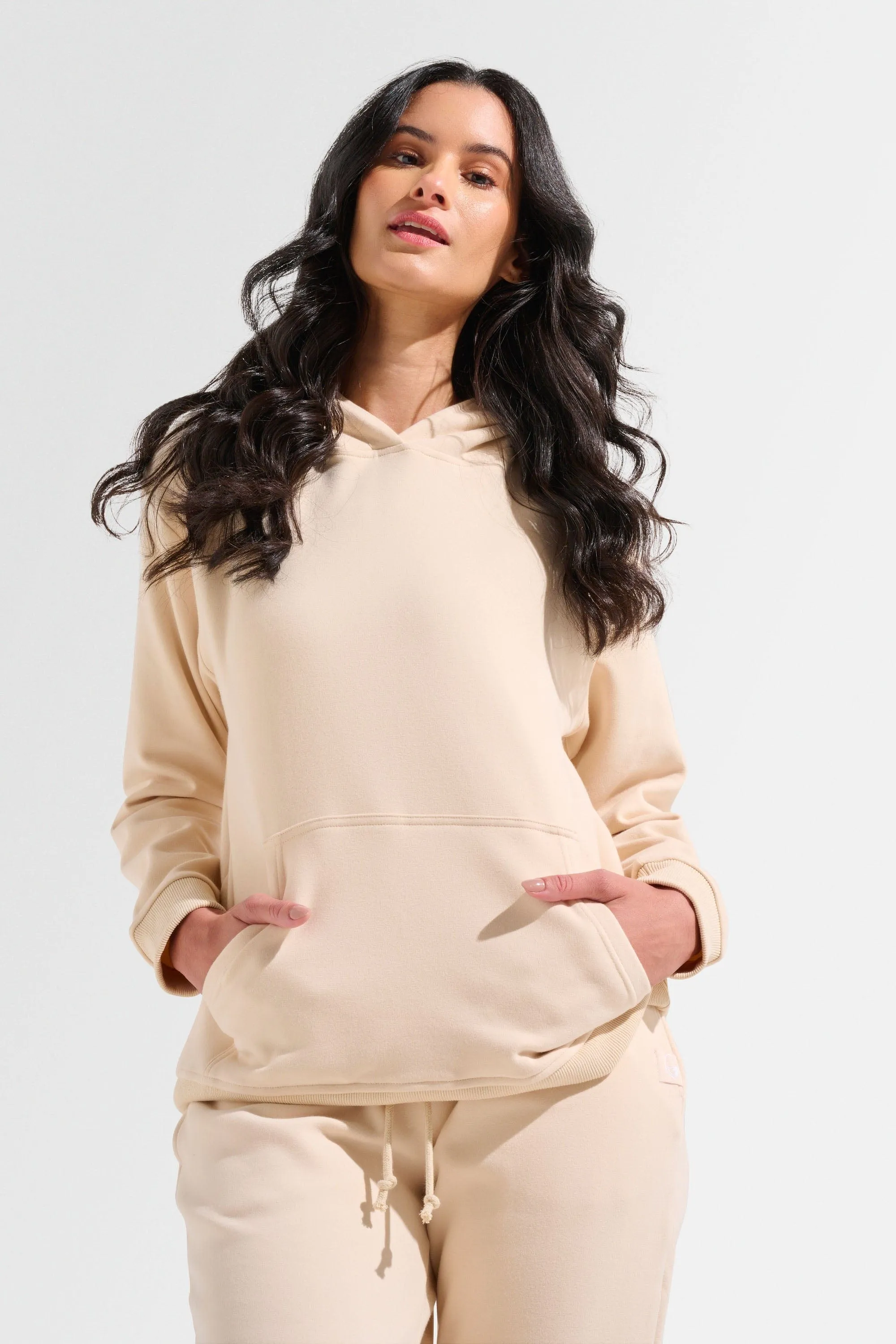 Ultraluxe Hoodie - Beige