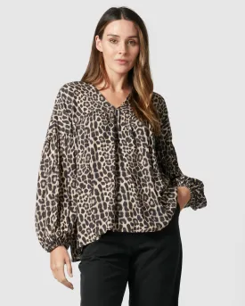 Vail Top - Leopard