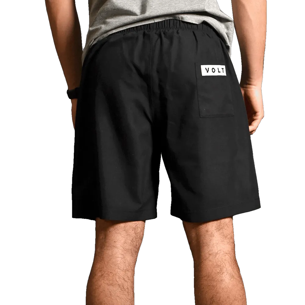 VOLT PERFORMANCE PADEL SHORTS BLACK