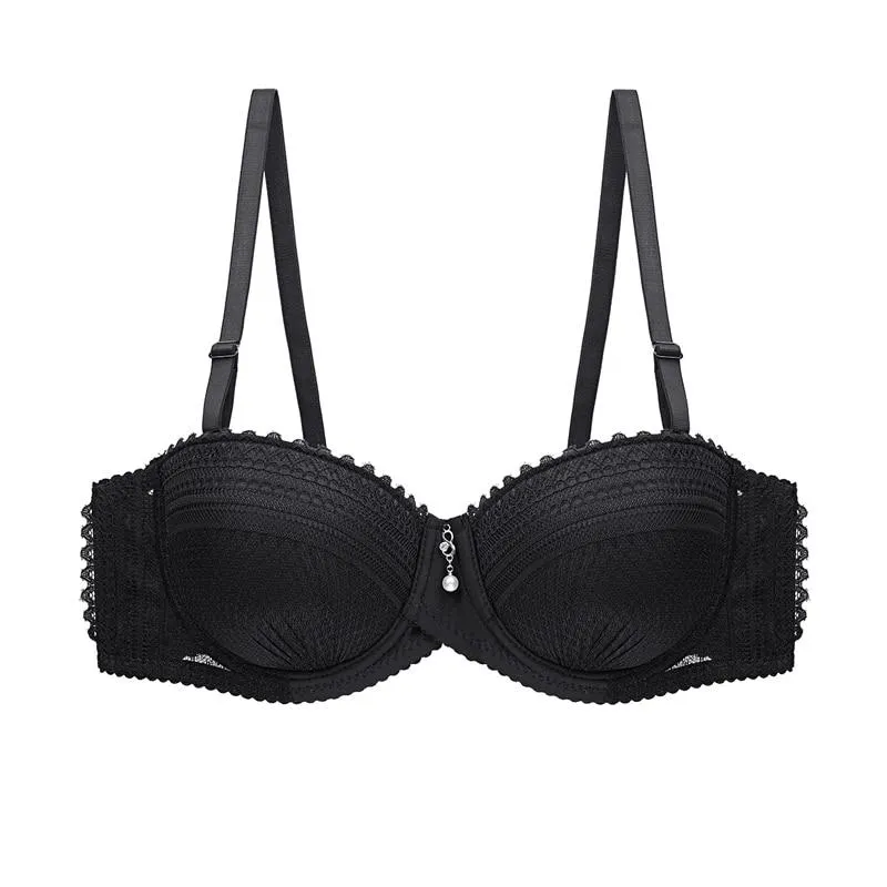 Women Half Cup Push Up Bra Sexy Lace Bra80 85 90 95BC Female Bra