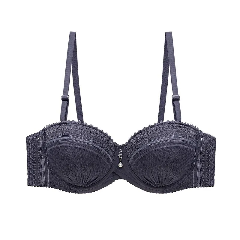 Women Half Cup Push Up Bra Sexy Lace Bra80 85 90 95BC Female Bra