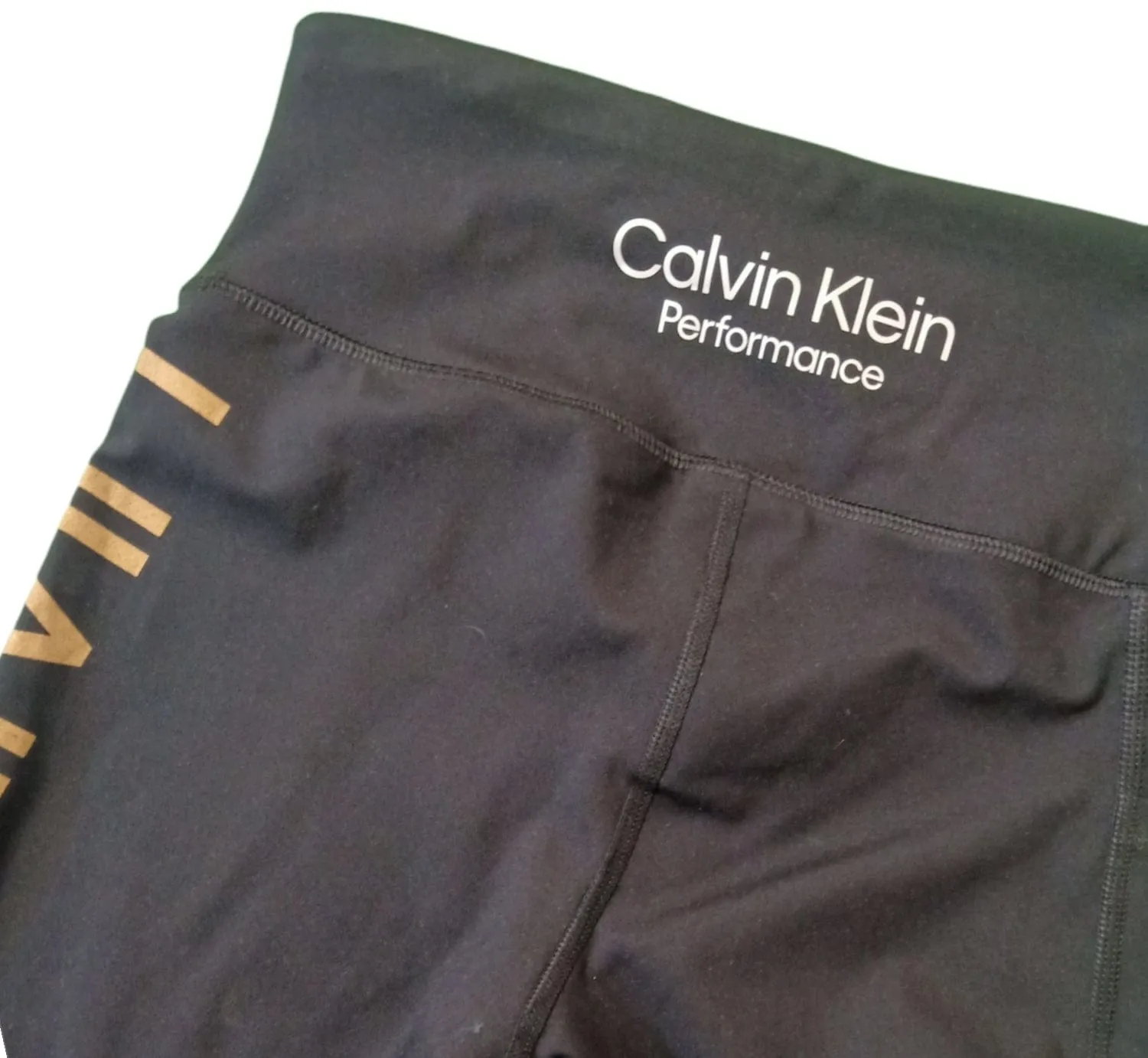 Women Sports Shorts - Black x Gold