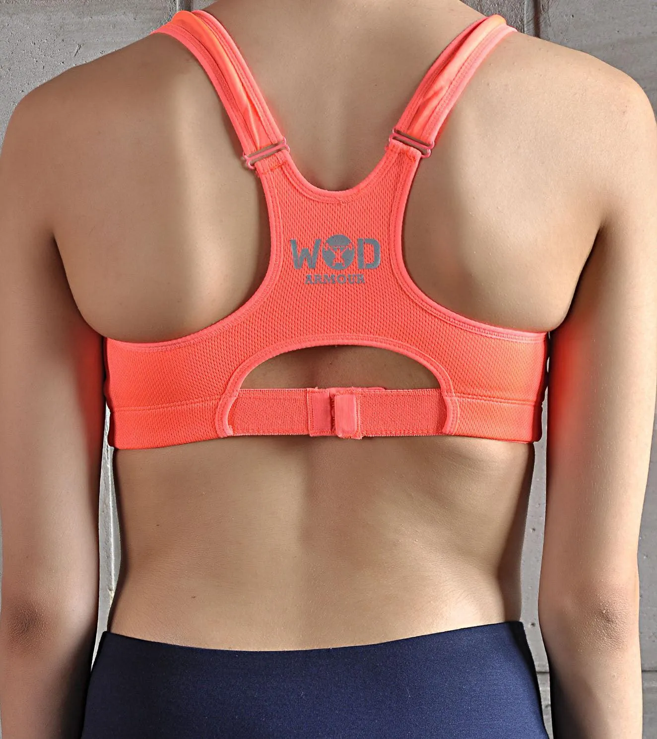 Women's High Performance sports bra (Orange)