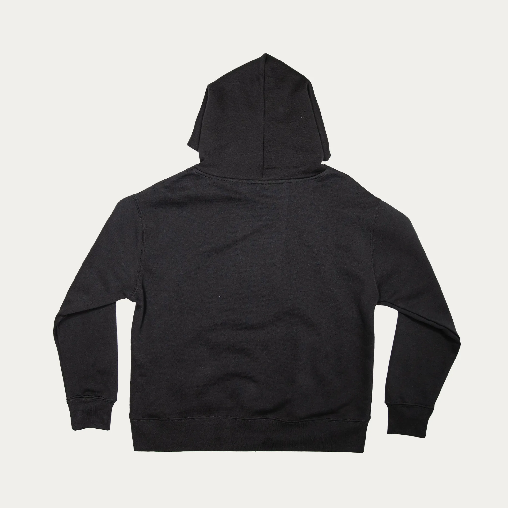 Women's Icon Round Hoodie in Black